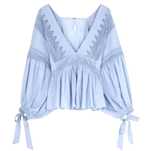 Free People Drive You Mad Blouse XS - Picture 3 of 12